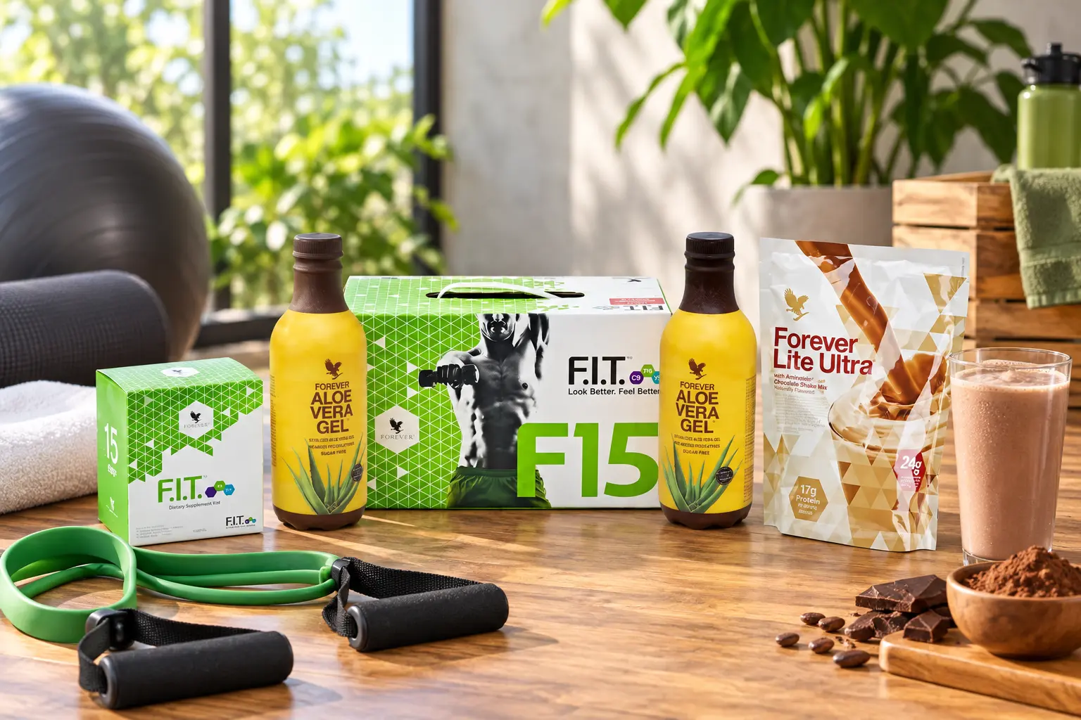 F15 Intermediate Chocolate w scenerii produktowej i codziennej