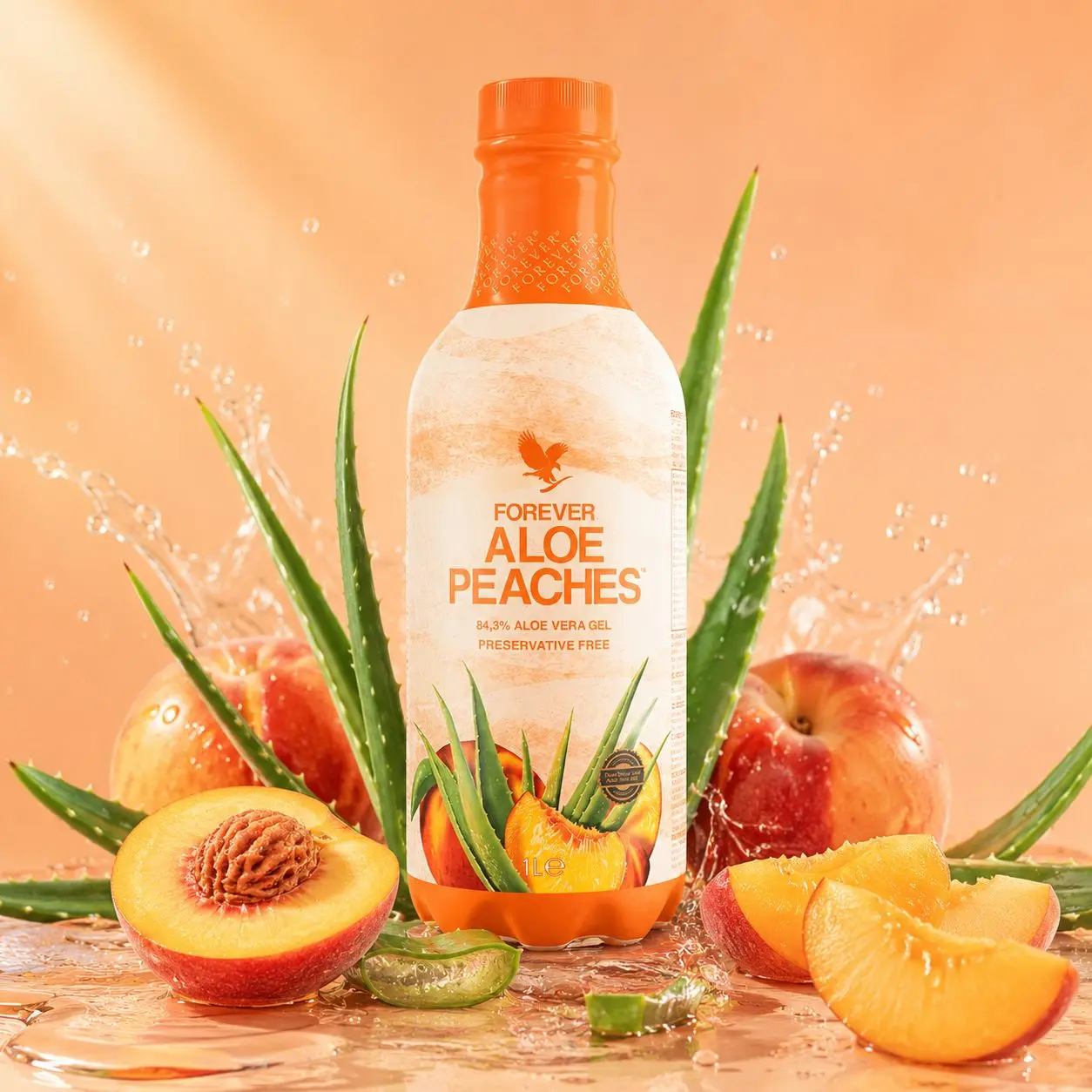 Forever Aloe Peaches z brzoskwiniami i aloesem