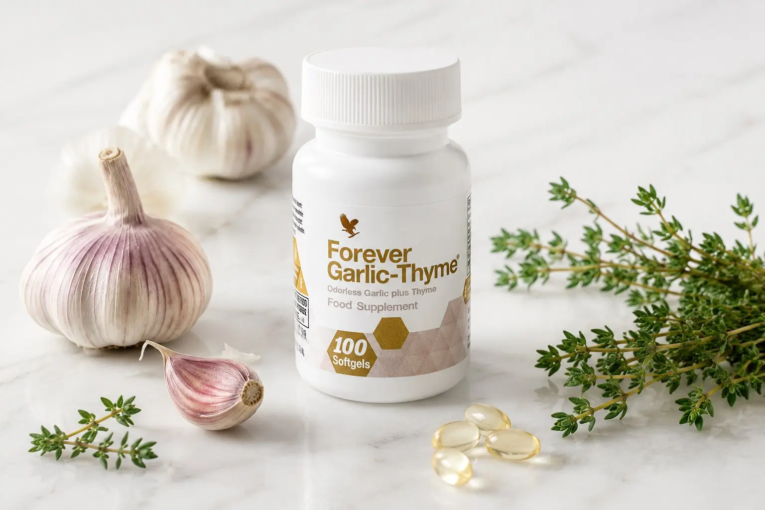 Forever Garlic-Thyme: czosnek, tymianek i różnice między ekstraktami