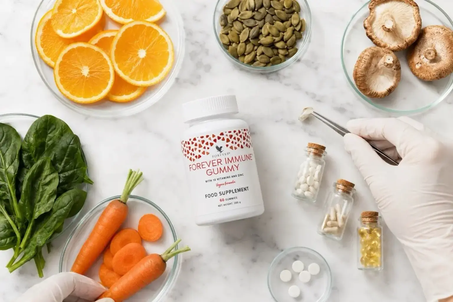 Forever Immune Gummy: witaminy i cynk w postaci do żucia