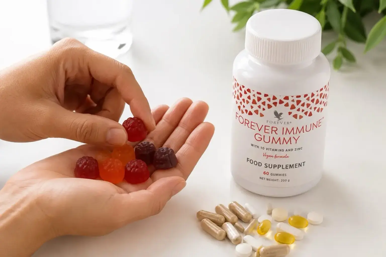 Forever Immune Gummy i pojedyncze żelowe pastylki